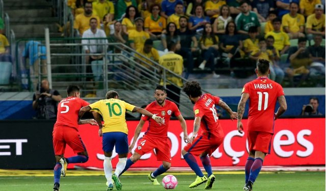 Brasil vs Chile 3-0